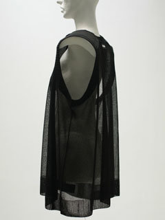 VETEMENTS AH21-22 TRANSPARENT KNITTED VEST