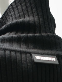 VETEMENTS AH21-22 ZIP-UP CARDIGAN